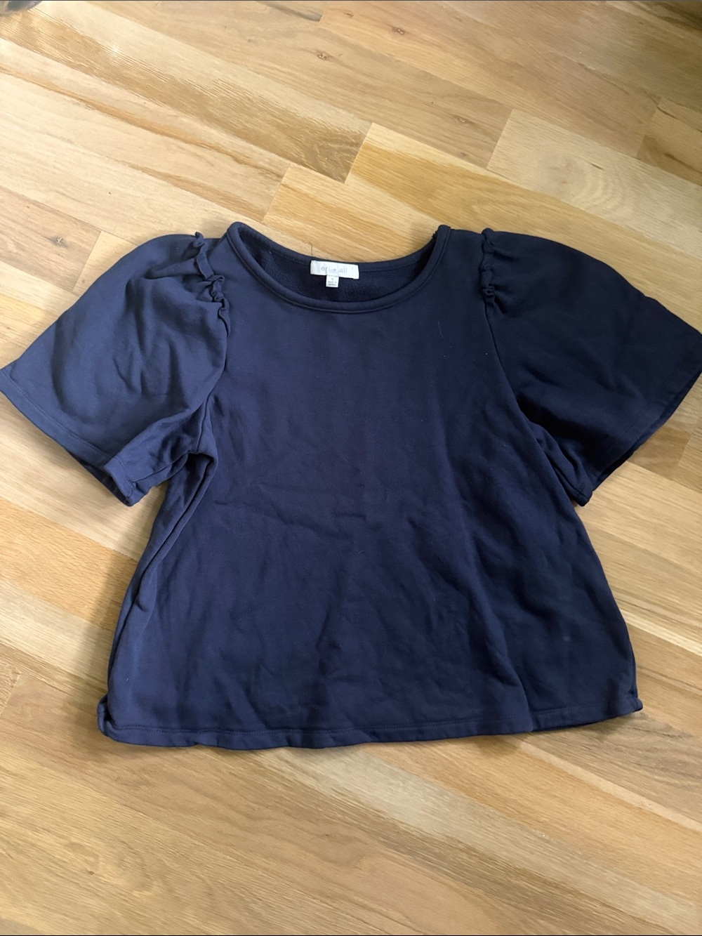 Eri & Ali Navy Blue Sweatshirt Top